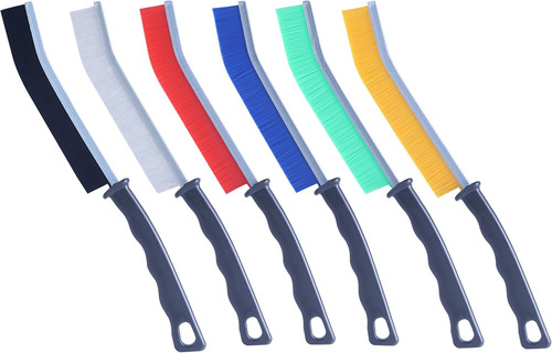 6pcs mixed hard bristle - mixed,