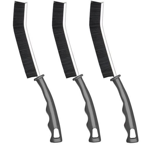3pcs hard bristle crevice - hard,