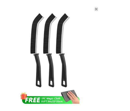 3pcs hard bristle crevice - bristle,