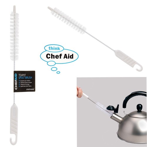 2xchef aid teapot spout brush - teapot,