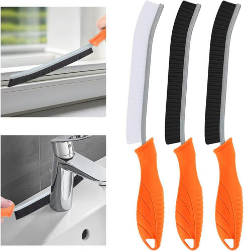 Hard bristle crevice cleaning - crevice,